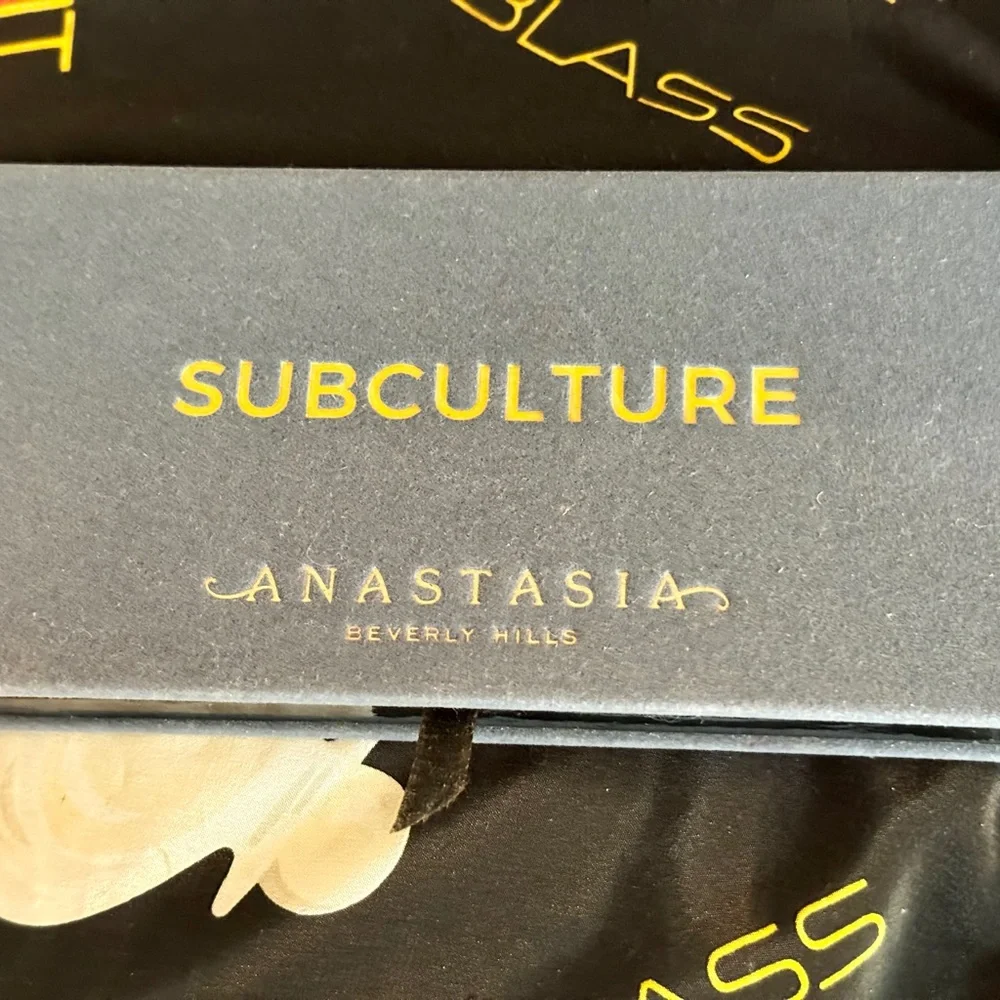 Anastasia Beverly Hills Subculture Eyeshadow Palette light use discontinued